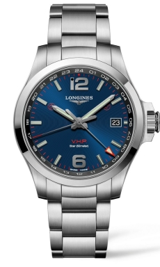 Часы Longines Conquest V.H.P. Quartz L3.718.4.96.6
