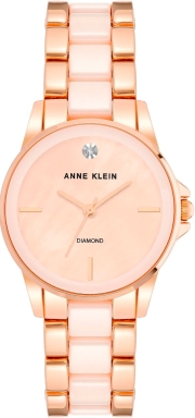 Часы Anne Klein Ceramic Diamond 4118BHRG