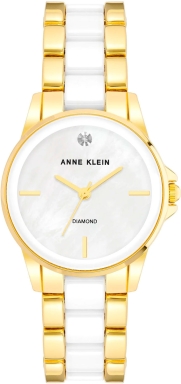 Часы Anne Klein Ceramic Diamond 4118WTGB