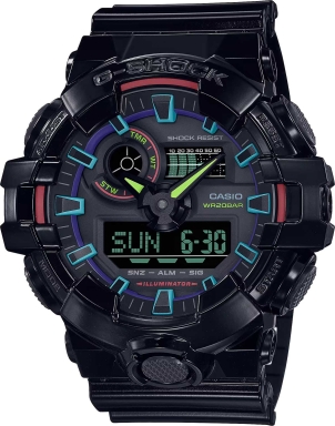 Часы Casio G-Shock GA-700RGB-1A