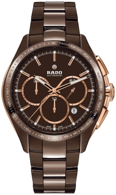 Часы Rado HyperChrome Limited Edition Chronograph Automatic Brown Dial Men's XXL  R32175302