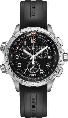 Часы Hamilton Khaki Aviation X-Wind GMT Chrono Quartz H77912335