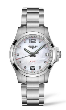 Часы Longines Conquest V.H.P. Quartz L3.316.4.87.6